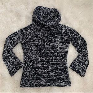 Sylvia Novelli Cowl Turtleneck Sweater